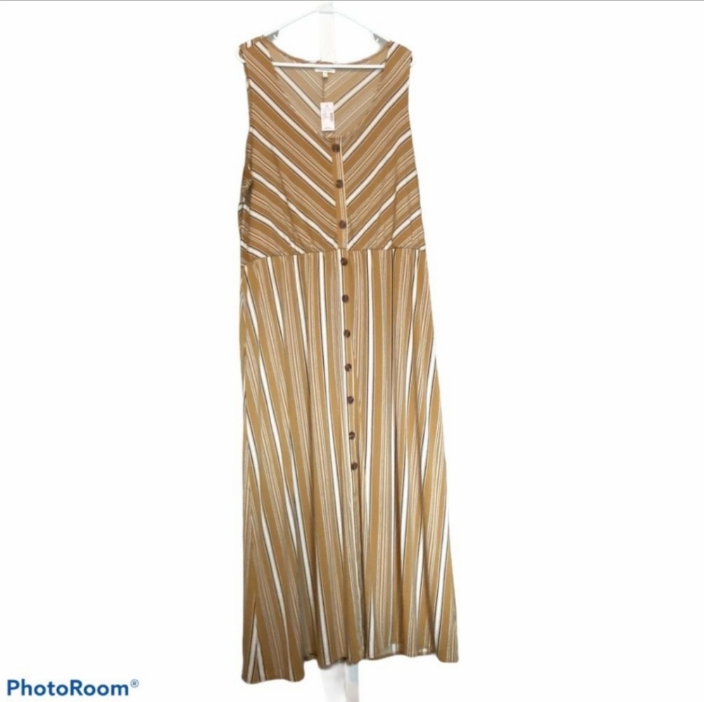 Striped Maxi Dress